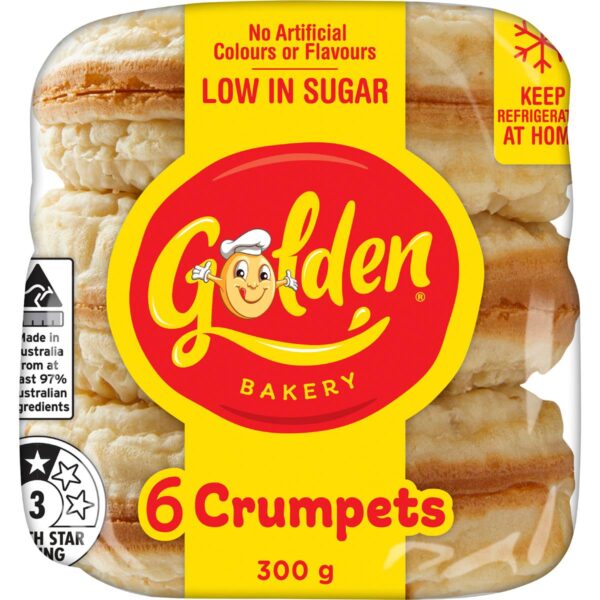 049622 Golden Crumpets Round 6 pack