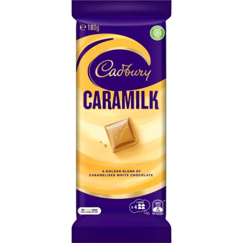 056949 Cadbury Caramilk Chocolate Block 180g