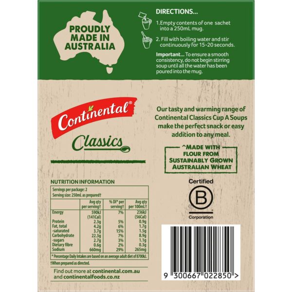 142839_2 Continental Classics Cup A Soup Laksa With Noodles 65g