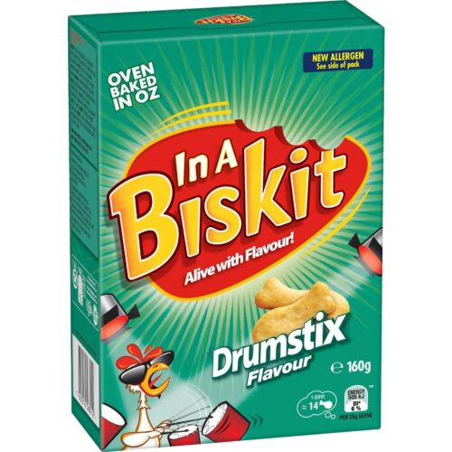 172235 In A Biskit Ritz Drumstix Crackers 160g