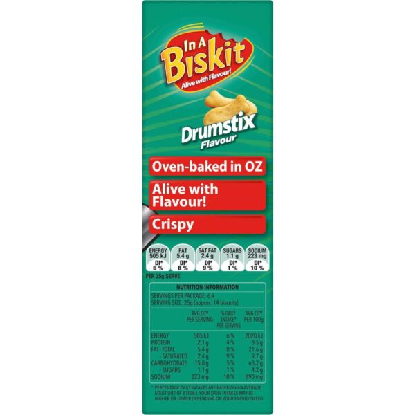 172235_4 In A Biskit Ritz Drumstix Crackers 160g
