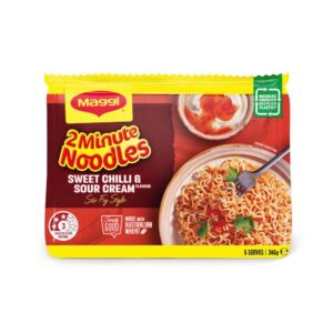 Maggi Noodles Sweet Chilli & Sour Cream 5 Pack | 345g