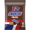 206889 Snickers Milk Chocolate Party Share Bag 12 pack