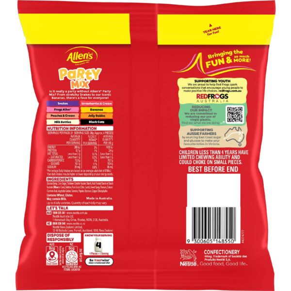 232538_2 Allen's Party Mix Lollies Family Size Bag 420g