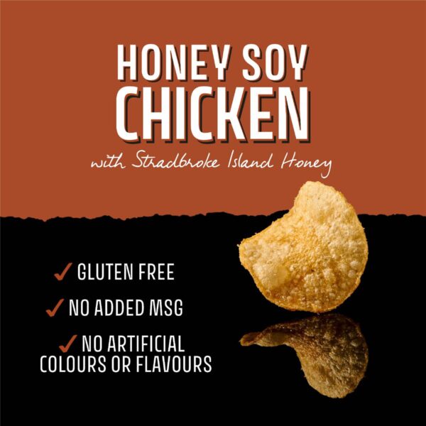 Kettle Honey Soy Chicken Potato Chips 165g