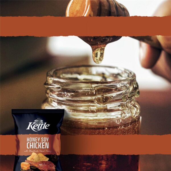 Kettle Honey Soy Chicken Potato Chips 165g