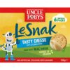 248207_1 Uncle Tobys Le Snak Tasty Cheese Dip & Crackers 6 pack