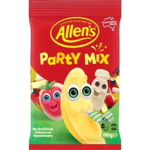 307681 Allen's Party Mix Lollies Bag 190g