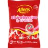 307689 Allen's Strawberry & Cream Lollies Bag 190g