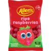 307975 Allen's Ripe Raspberries Lollies Bag 190g
