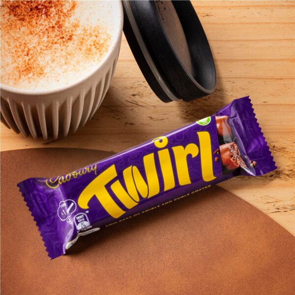 320104_7 Cadbury Twirl Milk Chocolate Bar Chocolate Bar 39g