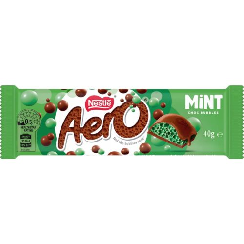 330355 Aero Peppermint Milk Chocolate Bar 40g