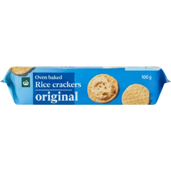 331286_3 Woolworths Original Rice Crackers 100g