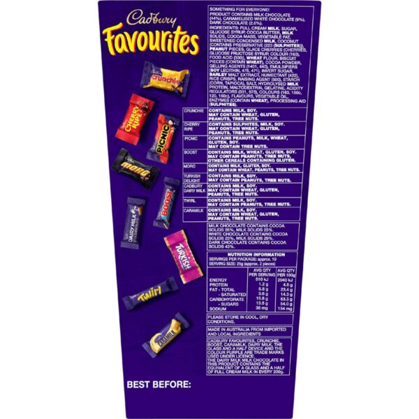 Cadbury Favourites Chocolate Gift Box 265g