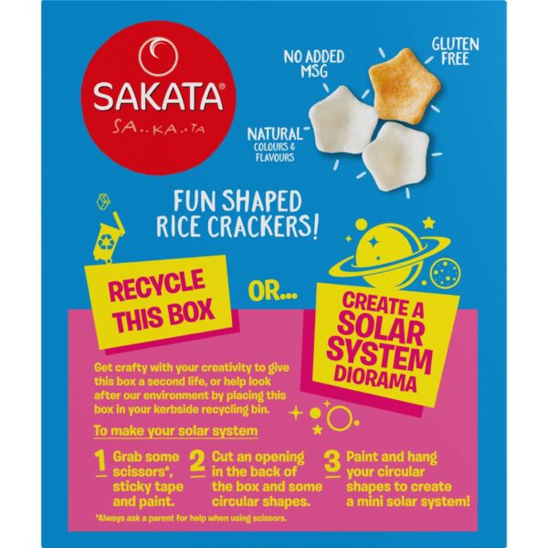 6034159_2 Sakata Stars Rice Crackers 13g x 12 pack