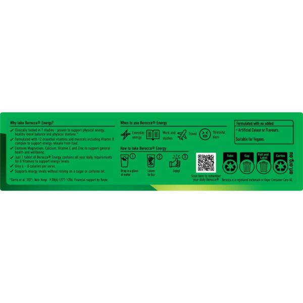 6058383_5 Berocca Energy Everyday Multivitamin Tablets Strawberry Splash 15 pack