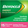 6058383_8 Berocca Energy Everyday Multivitamin Tablets Strawberry Splash 15 pack