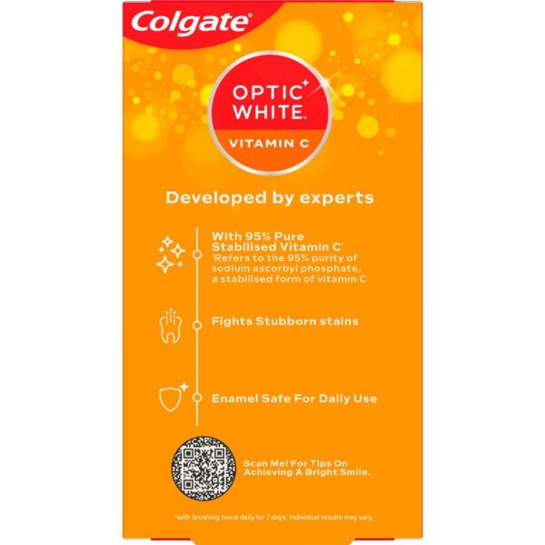 6064400_2 Colgate Optic White Vitamin C Whitening Toothpaste 100g