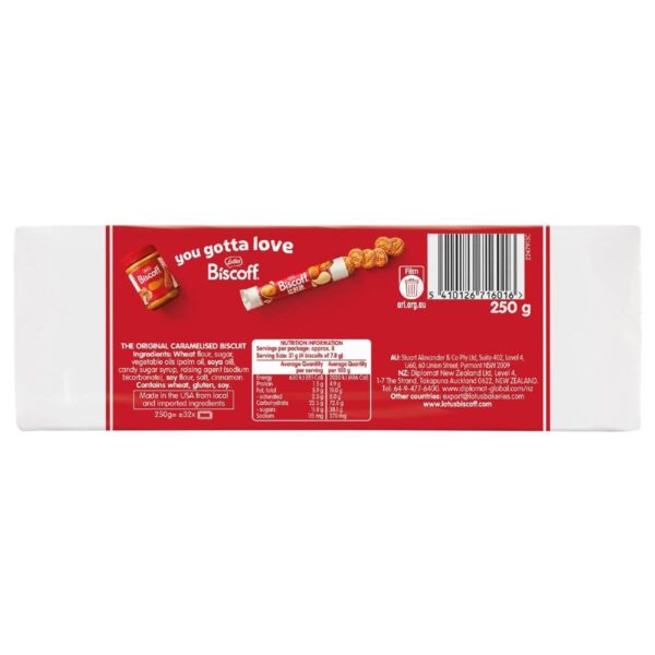 670121_2 Lotus Biscoff Caramelised Biscuit 250g
