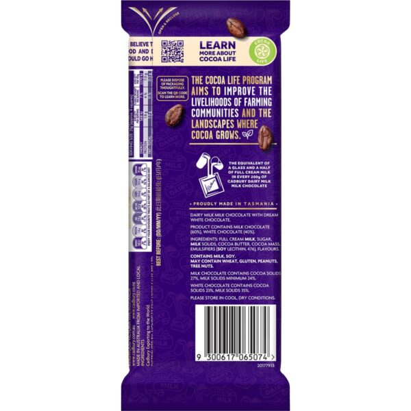 814624_2 Cadbury Dairy Milk Top Deck Chocolate Block 180g