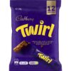 829166 Cadbury Twirl Milk Chocolate Mini Bars 12 pack