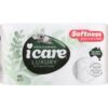 847655_1 icare 100% Recycled Luxury 3 Ply Toilet Tissue 8 pack