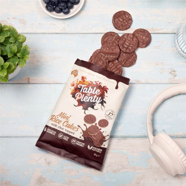 913488_7 Table Of Plenty Mini Rice Cakes Milk Chocolate 60g