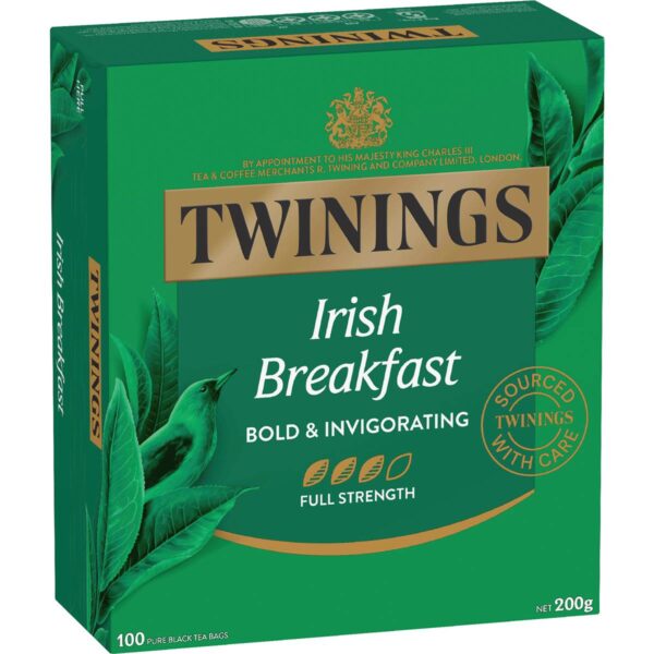 Twinings Irish Breakfast Tea Bags 100 pack