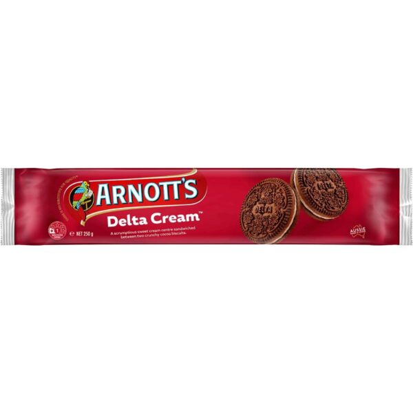 Arnott's Delta Cream Biscuits 250g