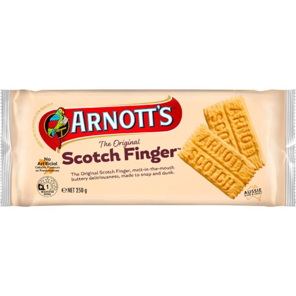 Arnott's Scotch Finger Plain Biscuits 250g
