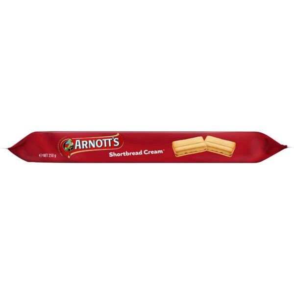Arnott's Shortbread Cream Biscuits 250g