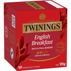 Twinings English Breakfast Tea Bags Tea Bags 10 pack