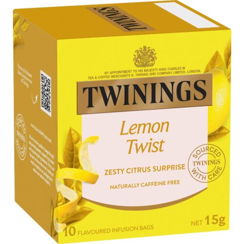 Twinings Lemon Twist Tea Bags Tea Bags 10 pack