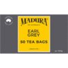 Madura Earl Grey Tea Bags 50 pack
