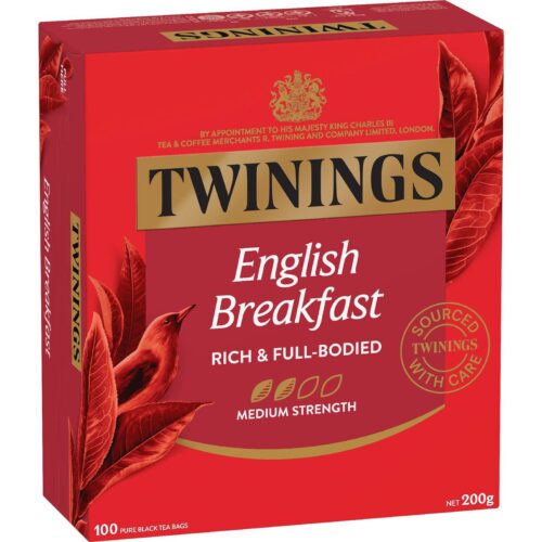 Twinings English Breakfast Tea Bags Tea Bags 100 pack