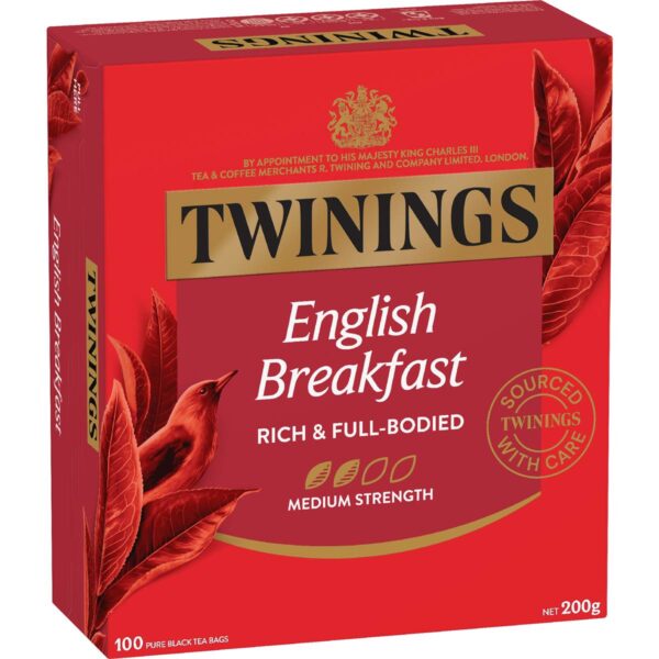 Twinings English Breakfast Tea Bags Tea Bags 100 pack