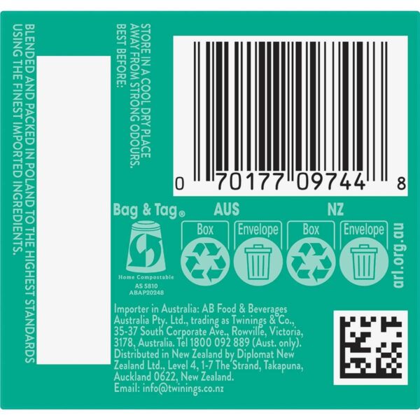 Twinings Camomile & Spearmint Tea Bags Tea Bags 10 pack