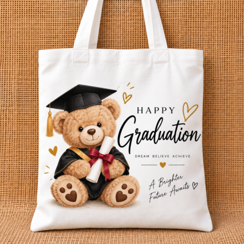 Graduation tote bag