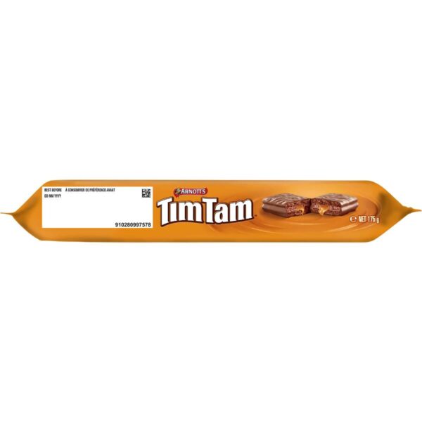 Arnott's Tim Tam Chewy Caramel Chocolate Biscuits 175g