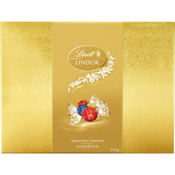 Lindt Lindor Assorted Chocolate Gift Box 235g
