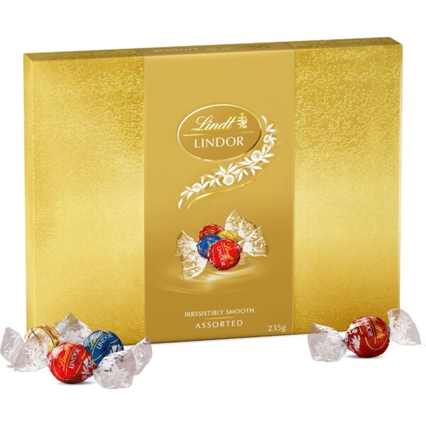 Lindt Lindor Assorted Chocolate Gift Box 235g