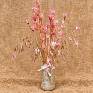 pink flower gift