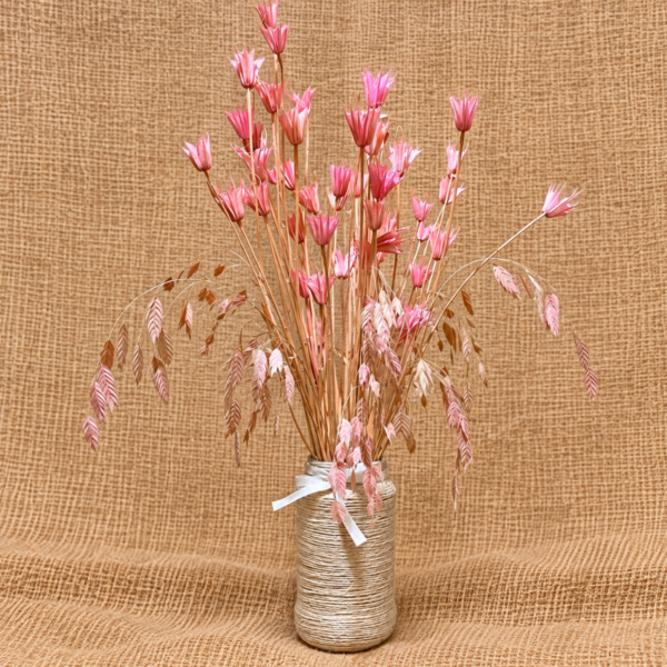 pink flower gift