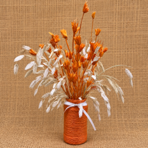 Orange flower gift