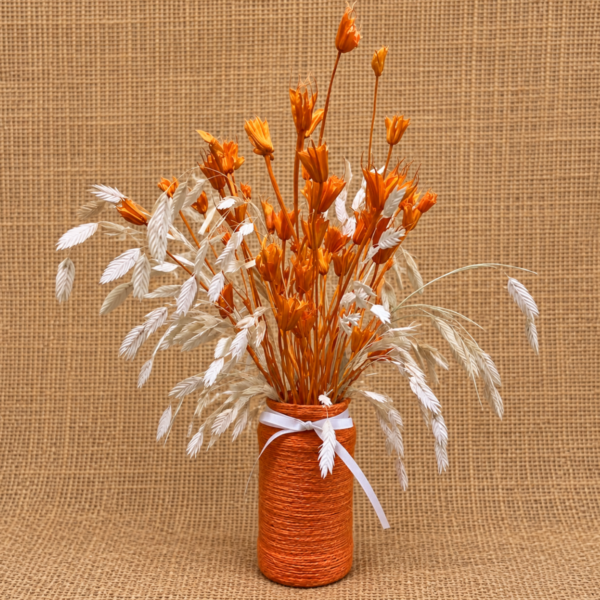 Orange flower gift
