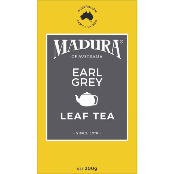 Madura Earl Grey Leaf Tea 200g
