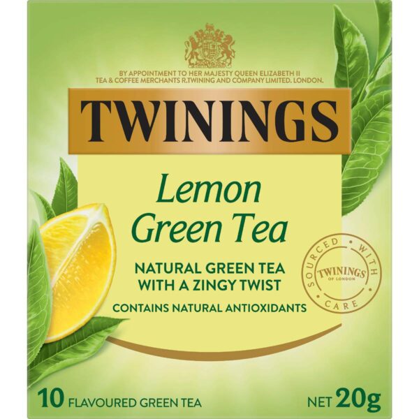 Twinings Lemon Green Tea Bags Bags 10 pack
