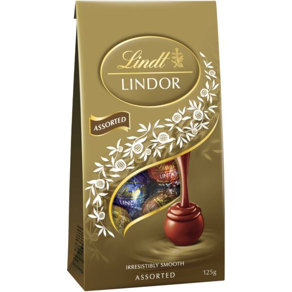 Lindt Lindor Assorted Pouch 125g