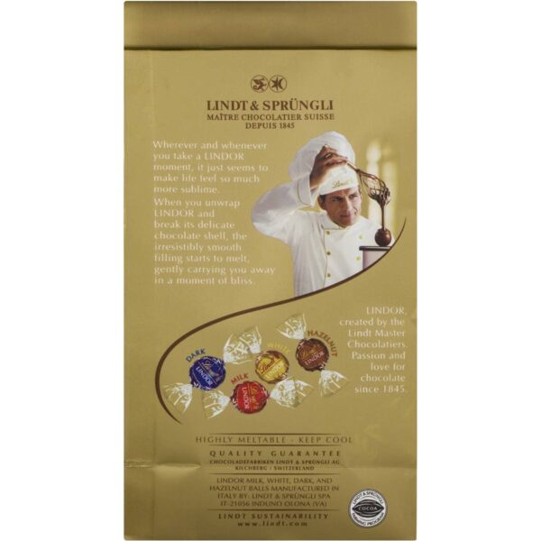 Lindt Lindor Assorted Pouch 125g