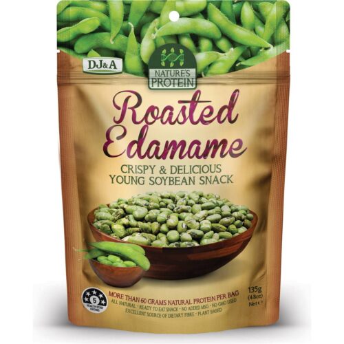 DJ&A Nature's Protein Roasted Edamame 135g